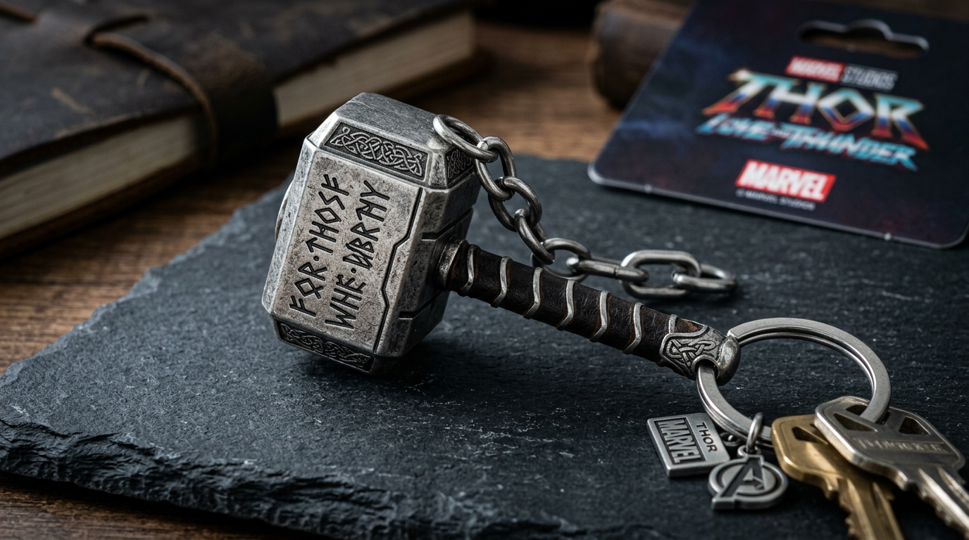 Mjolnir Premium Keychain